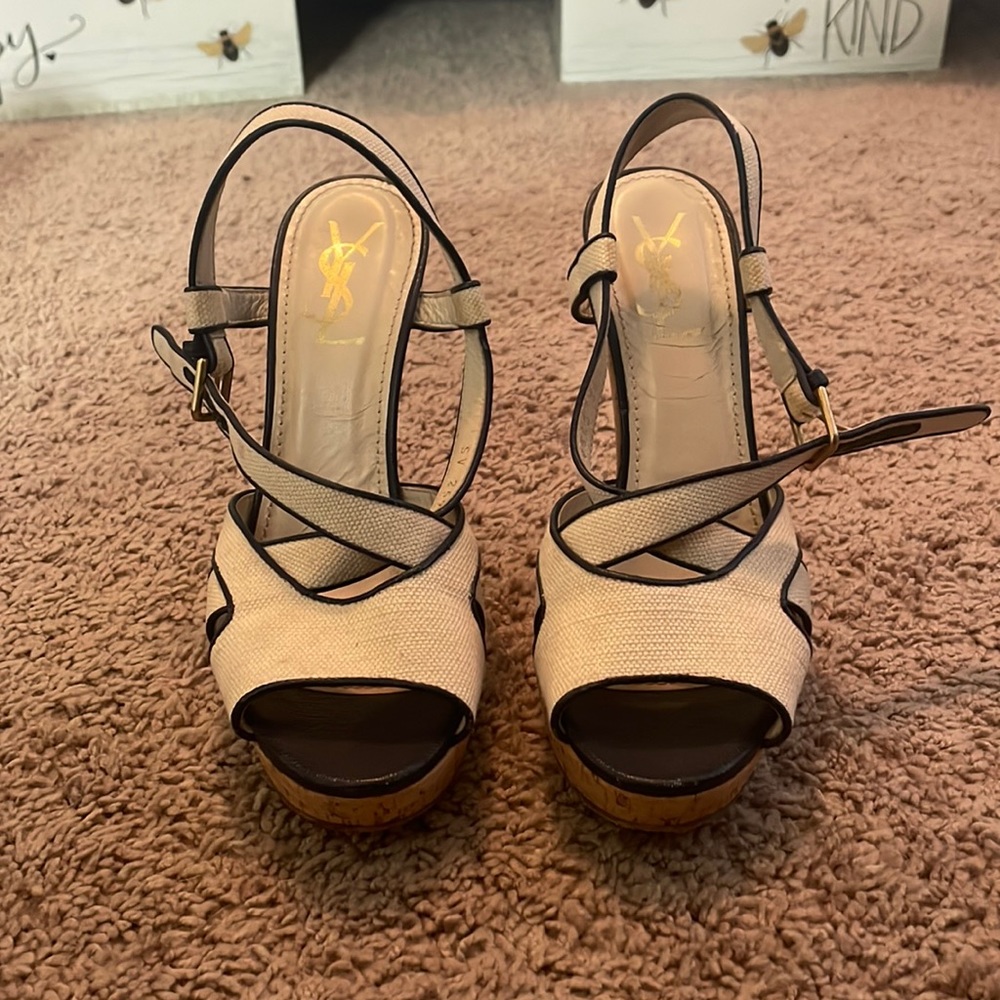 YSL Summer Wedge Shoe